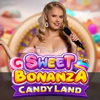 Sweet Bonanza CandyLand online game logo by Pragmatic Play on wishwincasino.it