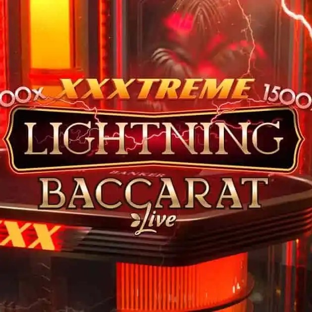 XXXtreme Lightning Baccarat logo by Evolution WishWin Casino